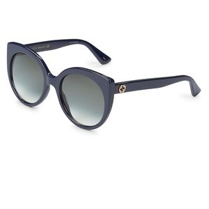 Gucci 55mm Cat Eye Sunglasses